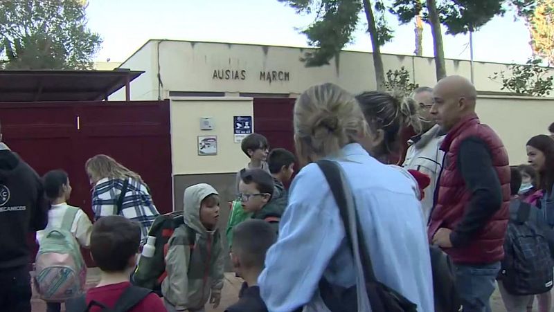 Abren sus puertas 47 colegios de la zona afectada por la DANA y otros 50 lo harán progresivamente