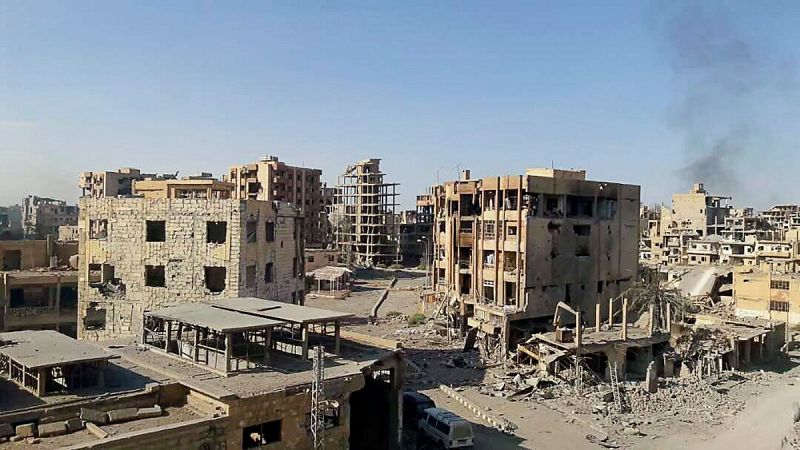 Un atentado del Estado Islámico contra desplazados sirios deja 75 muertos en el noreste del país