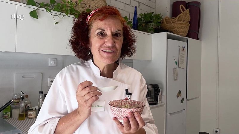 Recepta de crema de bolets amb toc japonès