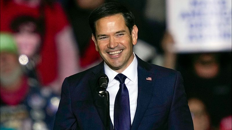 Marco Rubio, el senador de Florida e hijo de inmigrantes cubanos, se perfila como el secretario de Estado de Trump