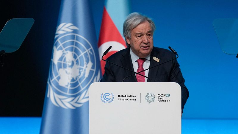 Guterres pide ms financiacin contra la crisis climtica: "El mundo debe gastar o la humanidad pagar el precio"