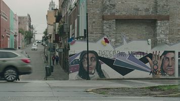 Mural en calle de Puebla