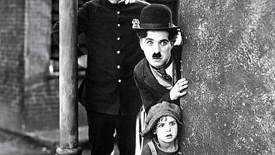 Charlot en 'The kid'