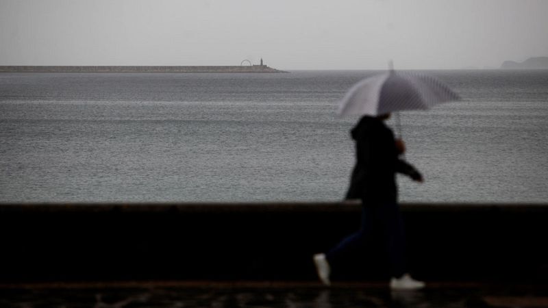 Seis provincias españolas con aviso amarillo y naranja por frío, viento y oleaje