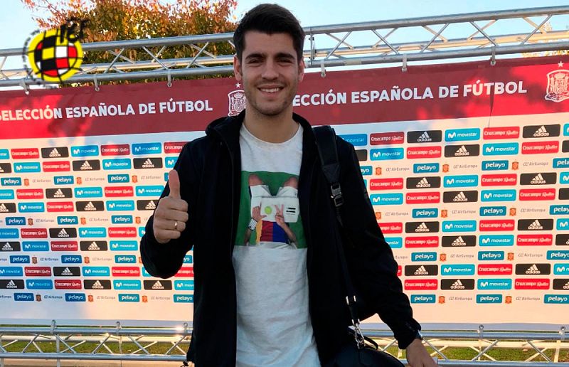 Morata: "Siempre es un orgullo estar con la selección"