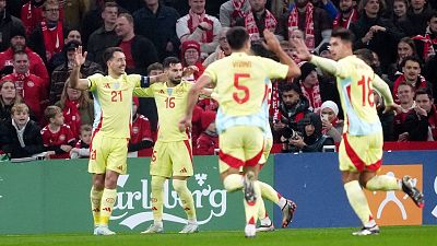 El Dinamarca-Espaa de UEFA Nations League, lo ms visto del viernes con ms de 3 millones y 25,2% de cuota en La 1