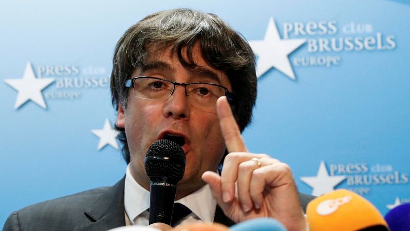 Puigdemont anuncia la creación de una "estructura estable" en Bélgica del "legítimo Govern"