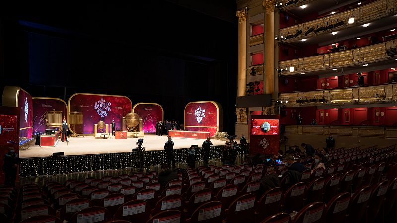 ¿Cómo se prepara el Teatro Real para el Sorteo de la Lotería de Navidad?