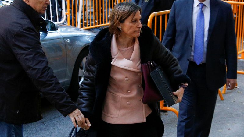 Prisión eludible bajo fianza de 150.000 euros para Forcadell por su "actuación principal" en el proceso independentista