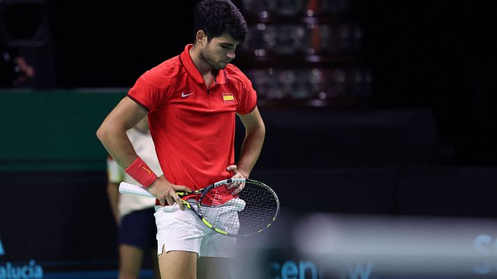 Pa�ses Bajos elimina a Espa�a en la Copa Davis 2024