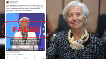 Christine Lagarde no ha pedido eliminar el dinero en efectivo por el cambio climtico