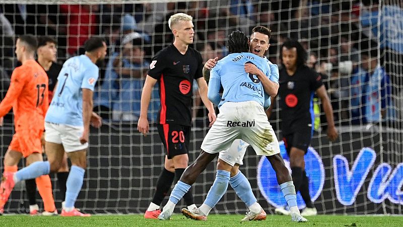 El Celta logra un más que merecido empate ante el Barcelona