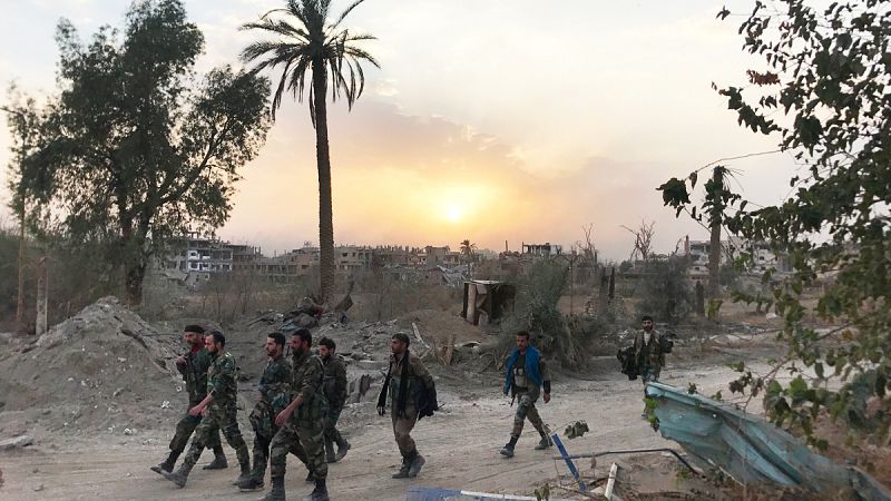 El Estado Islámico lanza una contraofensiva para recuperar su último gran feudo en Siria