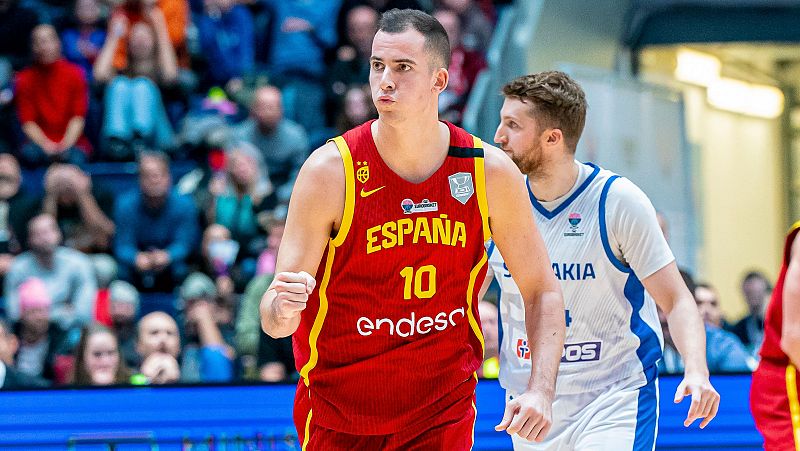 Eslovaquia - Espaa, en directo | Clasificacin Eurobasket 2025