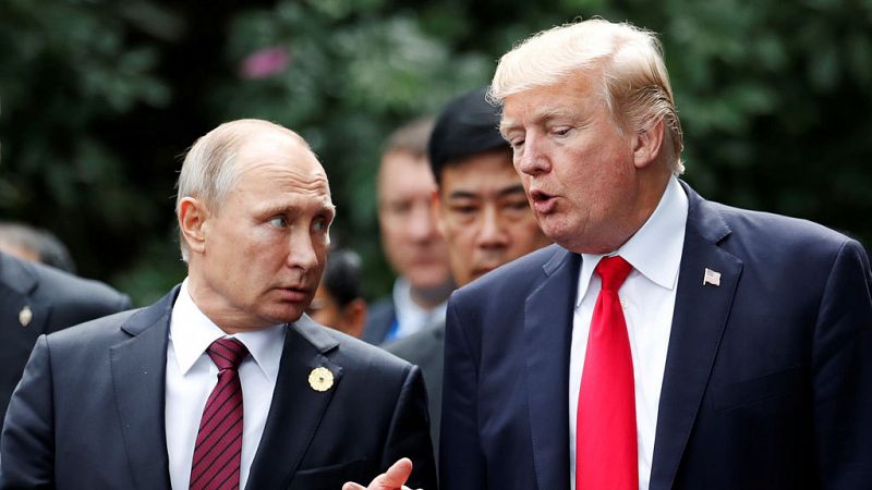 Trump y Putin aseguran que no hay "una solución militar" para la guerra en Siria