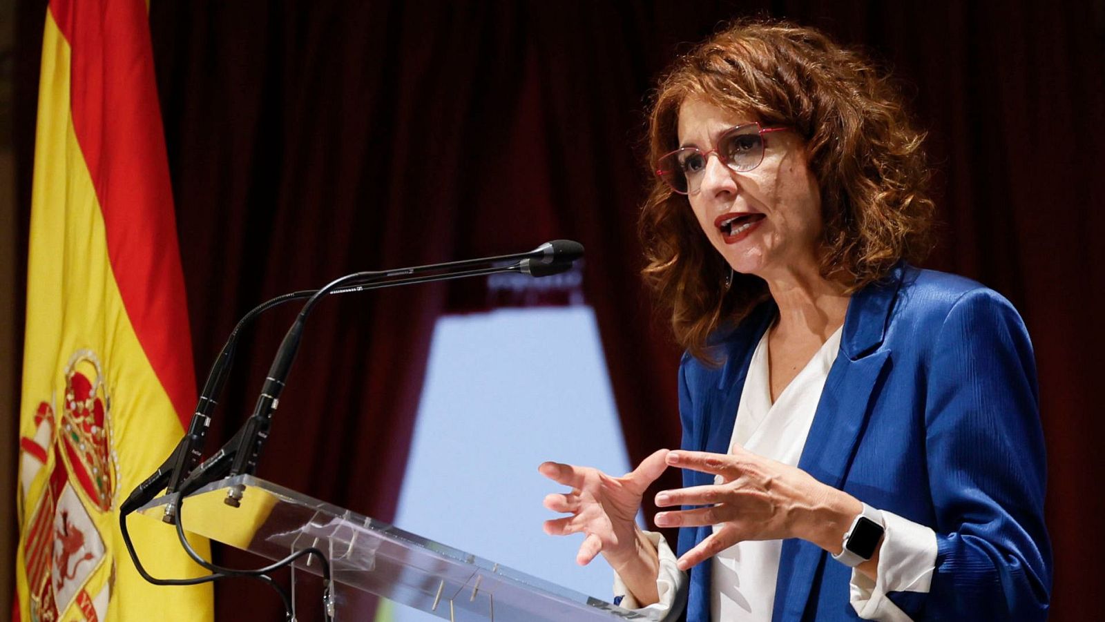 Montero considera que de Aldama no tiene "ninguna credibilidad" - La hora de La 1 | Ver