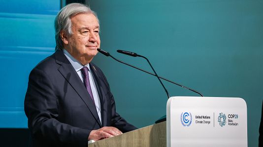 Guterres celebra el acuerdo de Bak aunque esperaba "un resultado ms ambicioso"