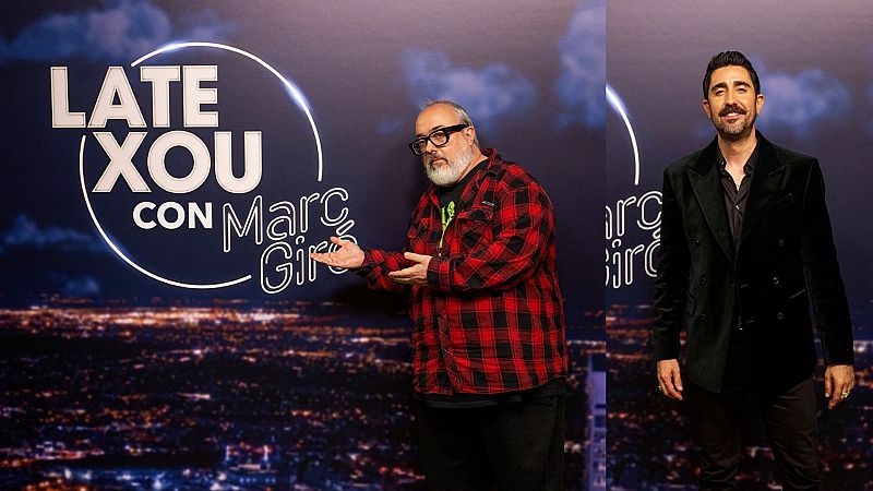 Álex de la Iglesia y Álex Ubago, en 'Late Xou con Marc Giró'