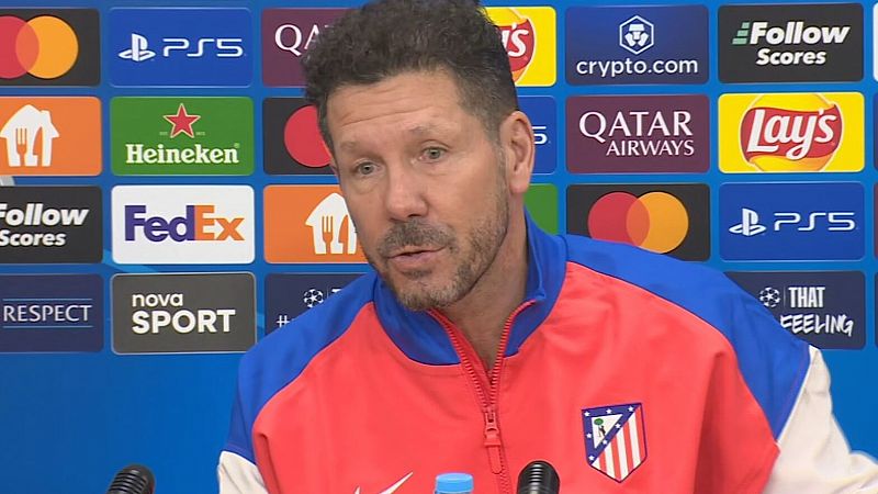 Simeone: "El nuevo formato de Champions obliga a todos a estar un punto ms atentos"