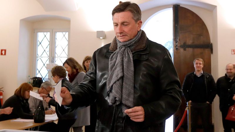Borut Pahor es reelegido como presidente de Eslovenia