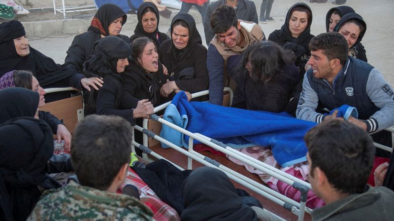 Más 400 muertos y 7.000 heridos en Irán e Irak por un terremoto en la frontera entre ambos países