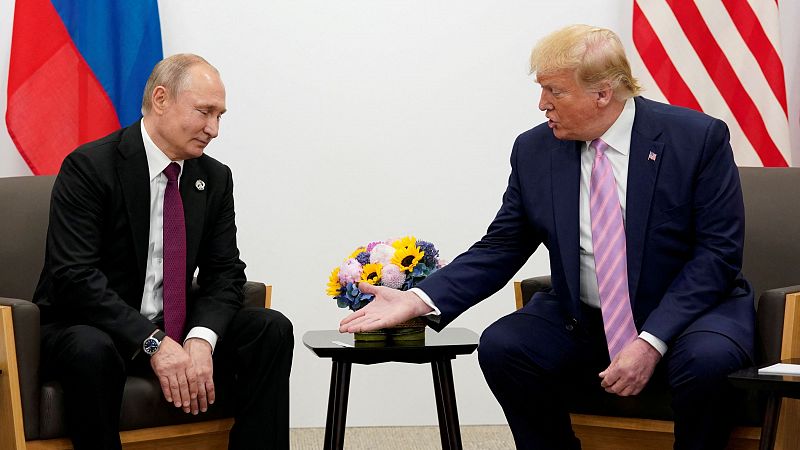 Europa y Ucrania, un sandwich entre Vladímir Putin y Donald Trump