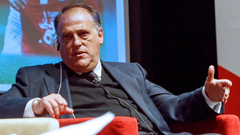Tebas confirma la implantación del VAR en la Liga la temporada que viene