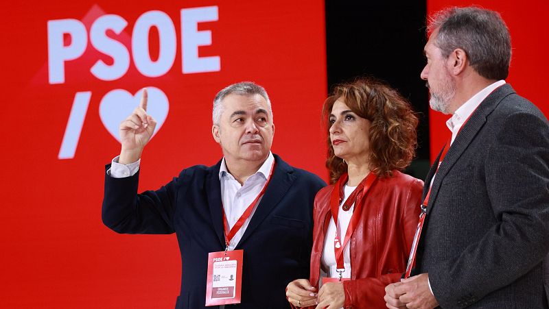 Sánchez mantiene a Montero y Cerdán como números dos y tres del PSOE