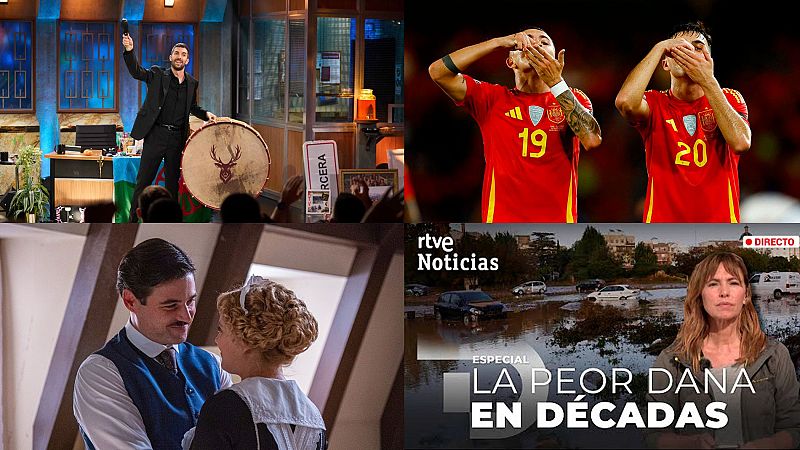 La 1 sube y cierra su mejor noviembre en siete años con un 10,2%