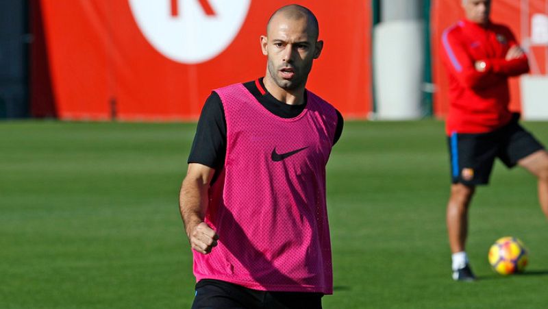 Mascherano sufre una rotura fibrilar y estará un mes de baja