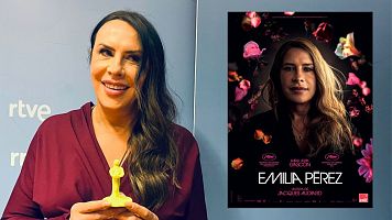 Karla Sof�a Gasc�n fue premiada en Cannes por su papel en el narcomusical 'Emilia P�rez'.