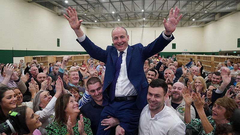 El Fianna Fáil gana las elecciones de Irlanda y busca reeditar la coalición de centroderecha