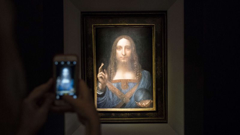 'Salvator Mundi' de Da Vinci se convierte en el cuadro más caro de la historia