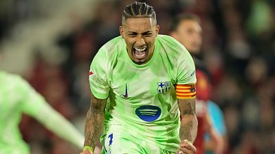 Raphinha, el l�der desatado del Bar�a con n�mero de Bal�n de Oro