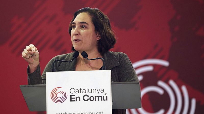 Ada Colau cerrará simbólicamente la lista de los comunes para el 21-D