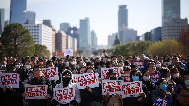 La Policía de Corea del Sur abre una investigación contra el presidente Yoon por traición