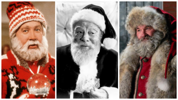 Tim Allen, Edmund Gwenn o Kurt Russell han sido algunos de los actores que actuado como Santa Claus.