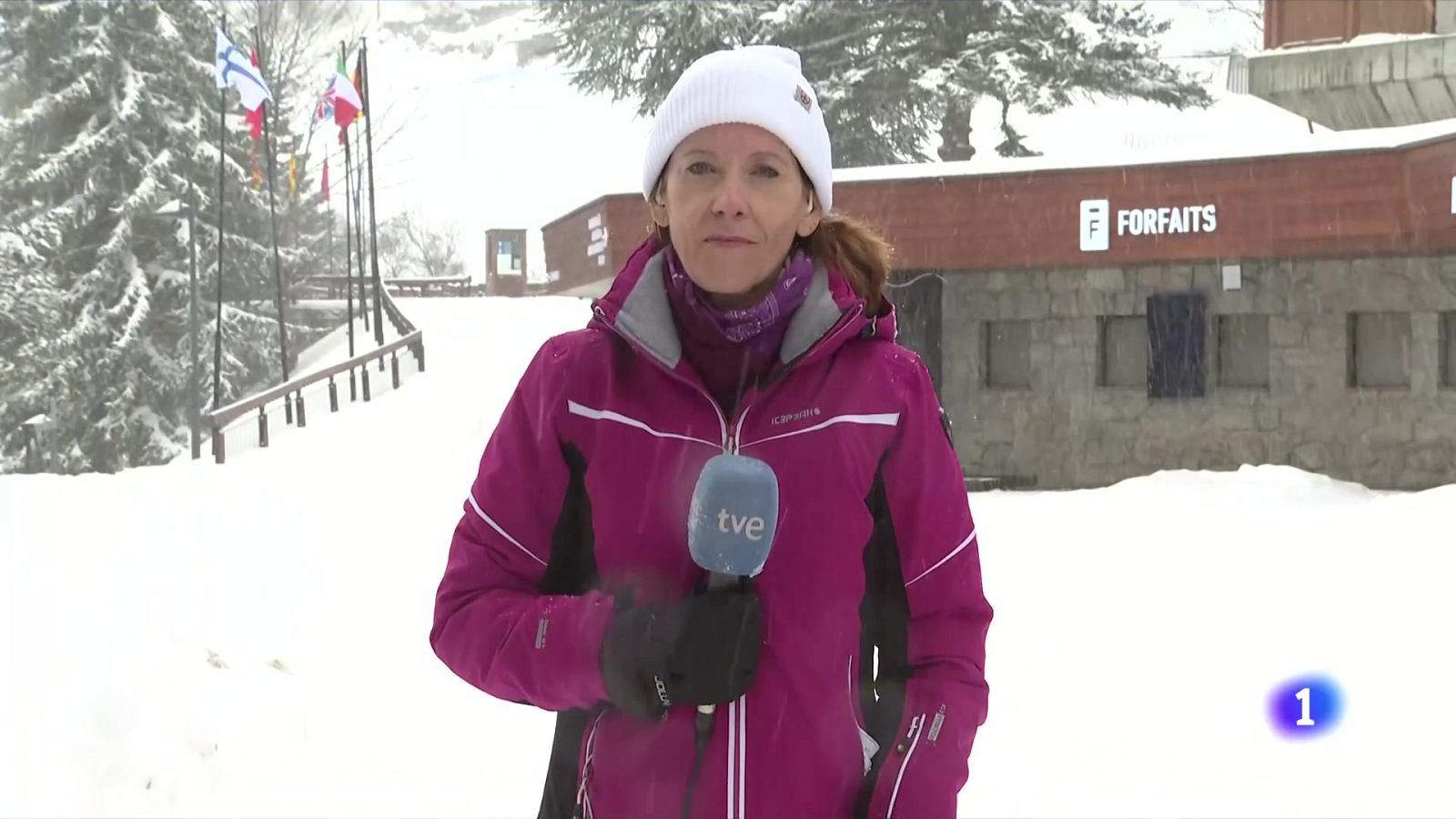 El Pirineu viu el primer temporal de neu, vent i fred de la temporada - L'Informatiu | Veure