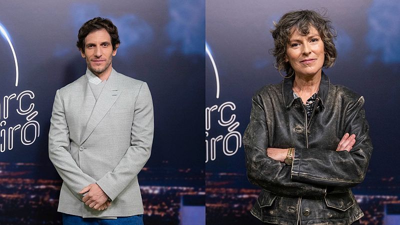 Los intérpretes Quim Gutiérrez y Mónica López, en 'Late Xou con Marc Giró'