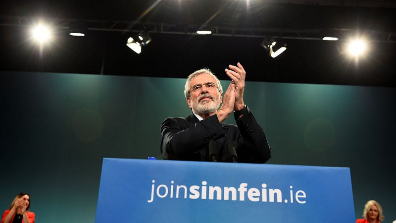 Gerry Adams dejará el liderazgo del Sinn Féin en 2018