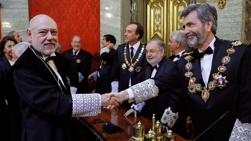 Carlos Lesmes: "A Maza le tocó vivir una situación de especial dificultad"