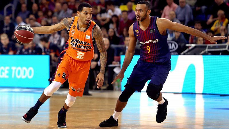Seraphin agiganta a un Barça que repite victoria ante el Valencia Basket