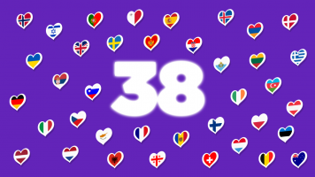 38 pases competirn en Eurovisin 2025