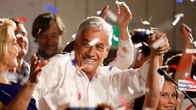 Piñera y Guillier se disputarán la presidencia de Chile en segunda vuelta