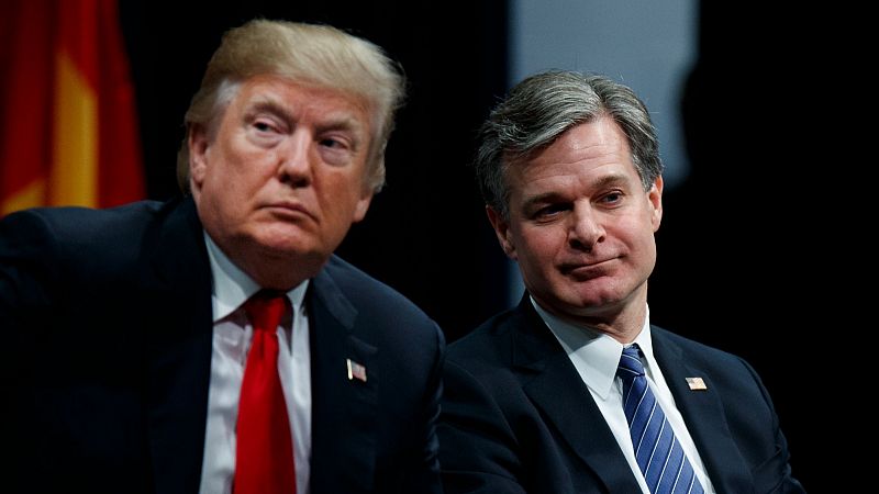 Dimite el director del FBI, Chris Wray, tras la nominacin de Trump de Kash Patel como su sucesor