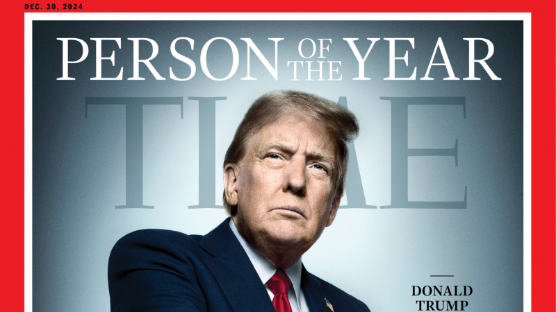 La revista 'Time' elige a Donald Trump como 'Persona del Ao 2024'