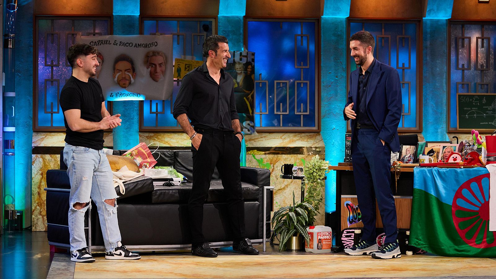 La Revuelta | Spursito consigue caer bien a Luís Figo 12/12/24 - La Revuelta | Ver