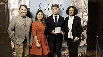 La Orquesta y Coro RTVE, Medalla de Honor de la Fundacin Yehudi Menuhin Espaa