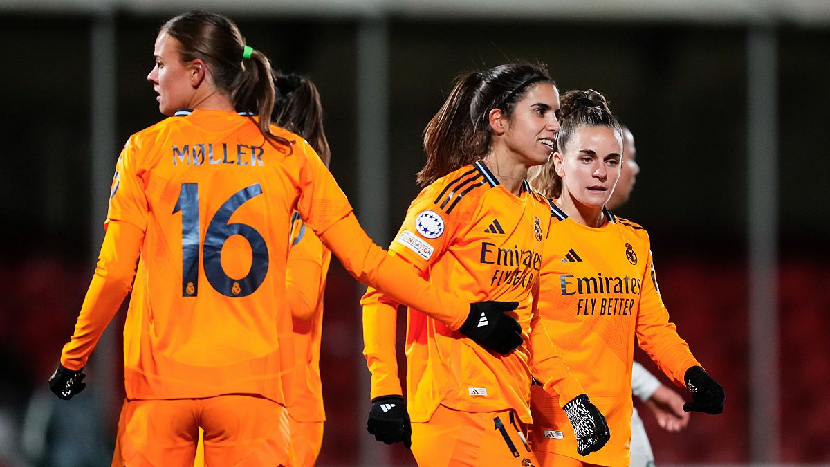 Las jugadoras del Real Madrid, Alba Redondo y Teresa Abelleira