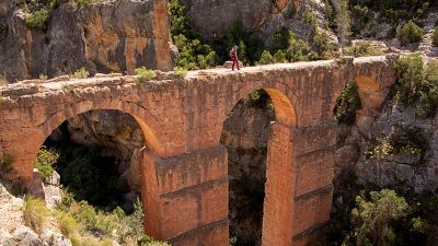 Vestigios del acueducto de Chelva